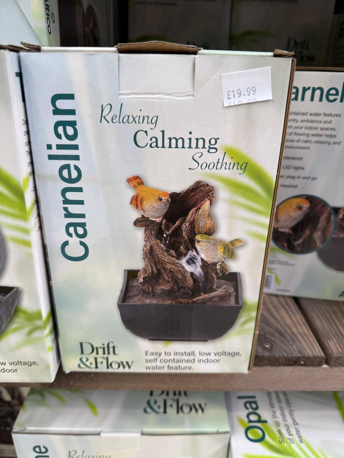 Carnelian Drift and Flow indoor Feature