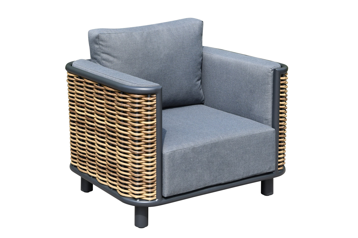 Lamoi Rattan Sofa Set of 4- Ready Now.