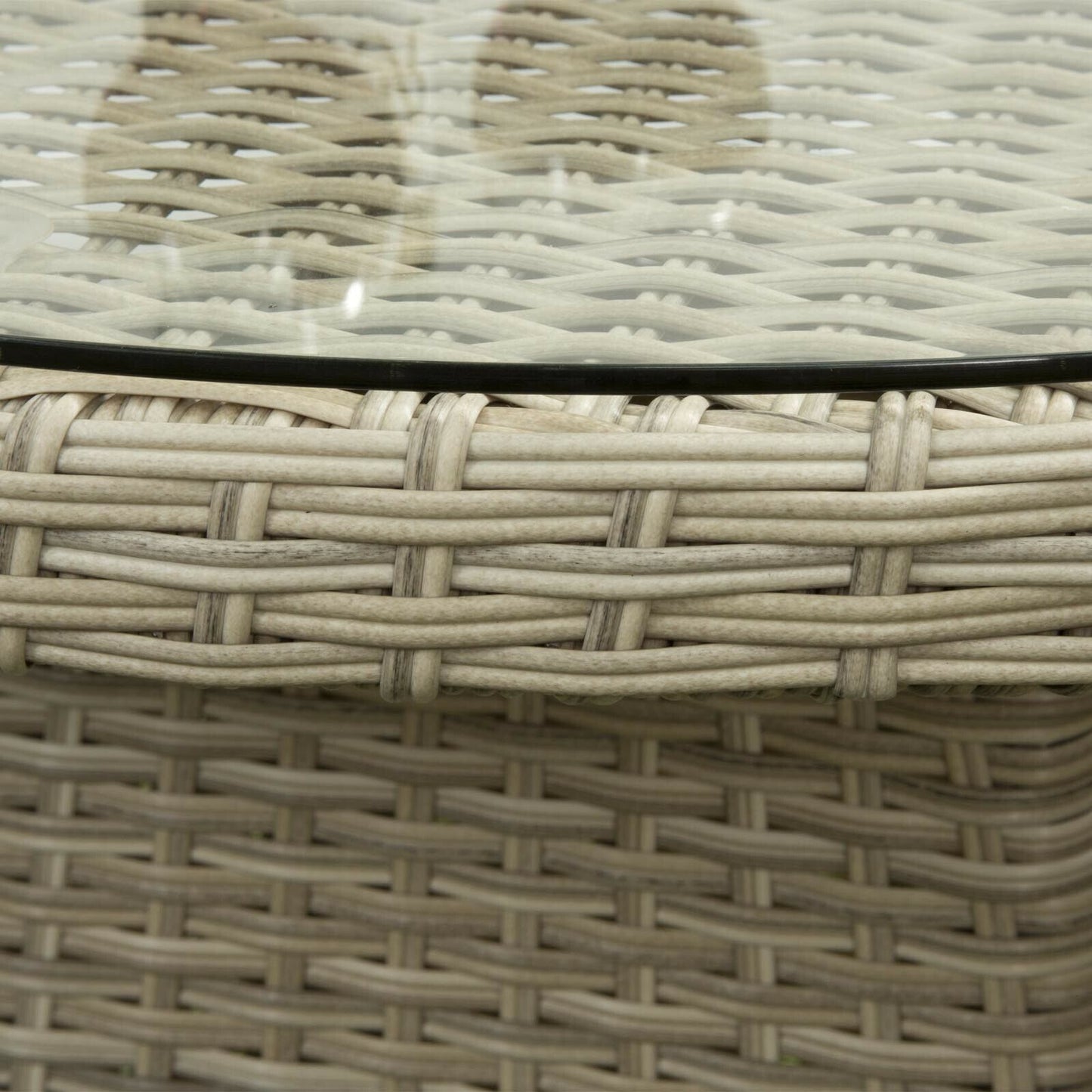 Sarasota Aluminium Bistro Set Natural. Ready Now.