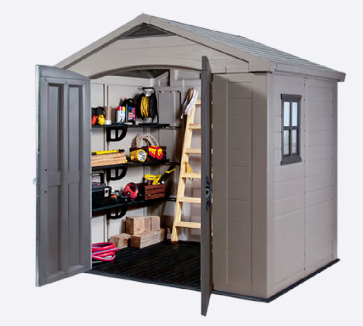 Factor Shed 8x6ft - Brown