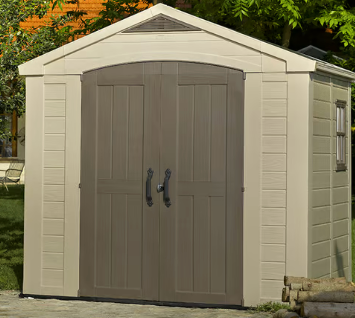 Factor Shed 8x6ft - Brown