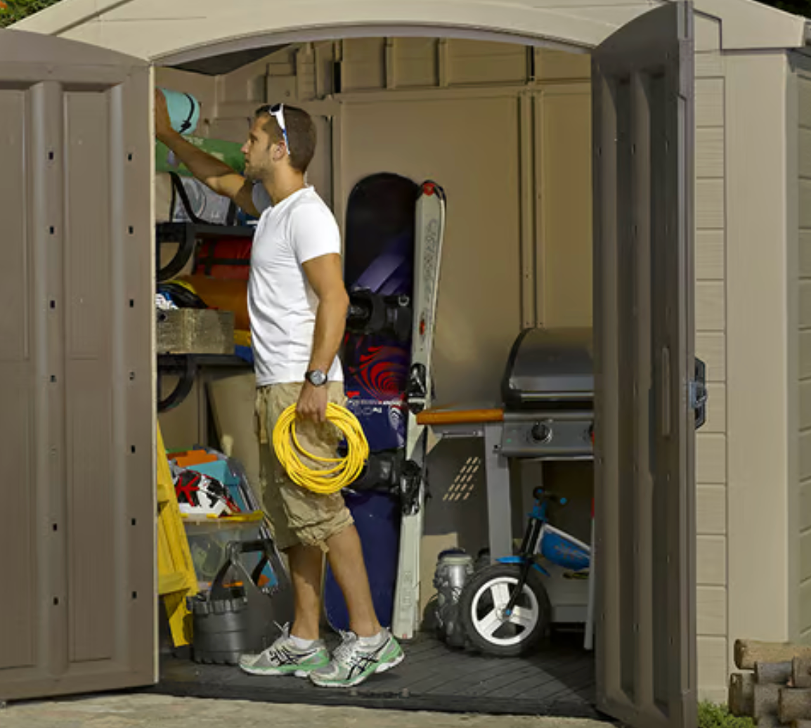 Factor Shed 8x6ft - Brown