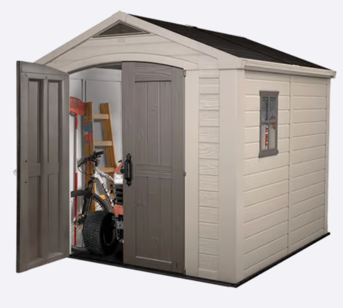 Factor Shed 8x8ft - Brown