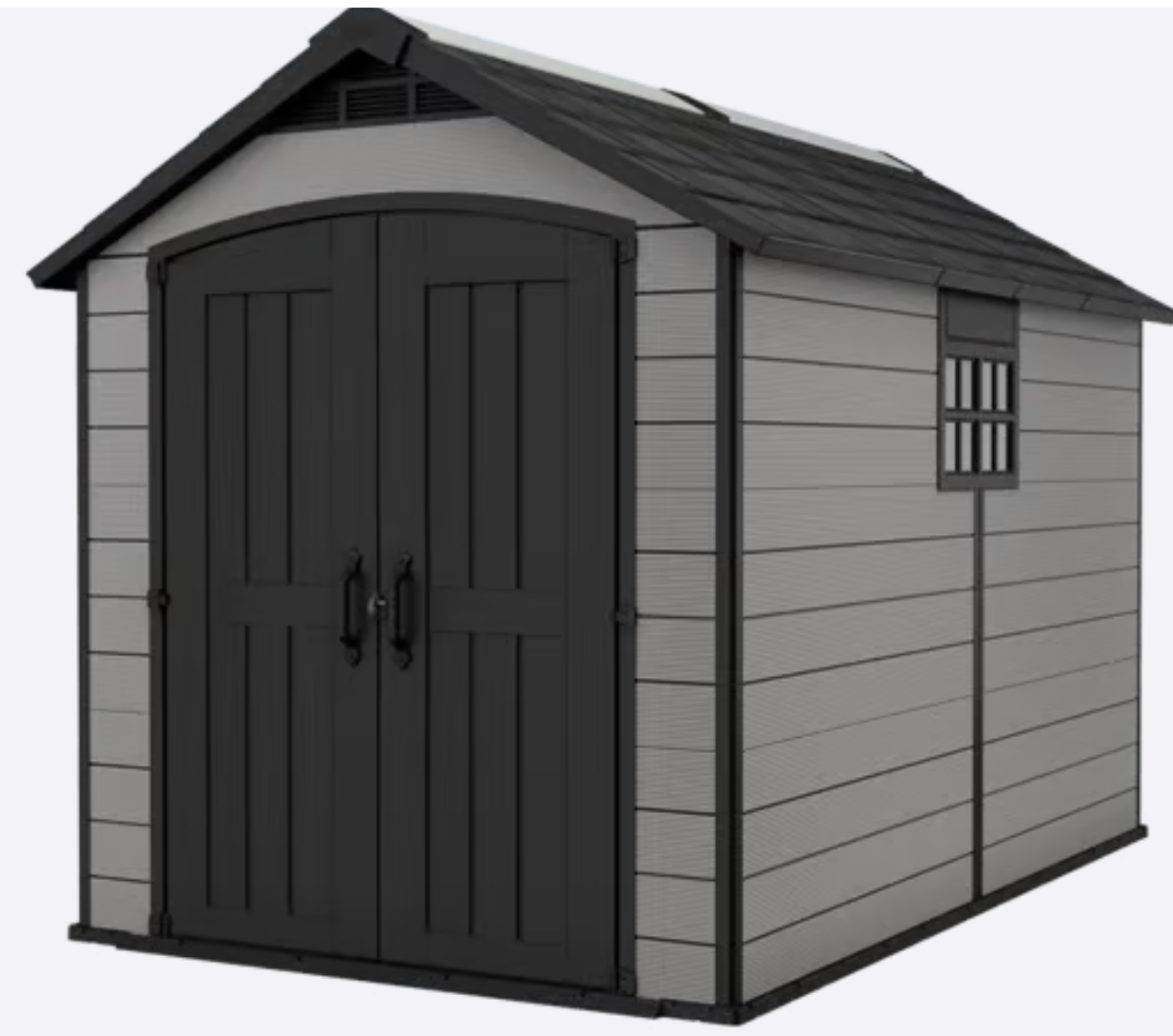 Premier Shed 7.5x9ft - Grey
