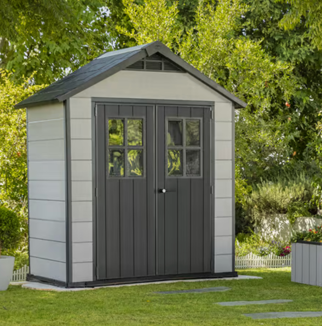 Oakland Shed 7.5x4ft - Grey