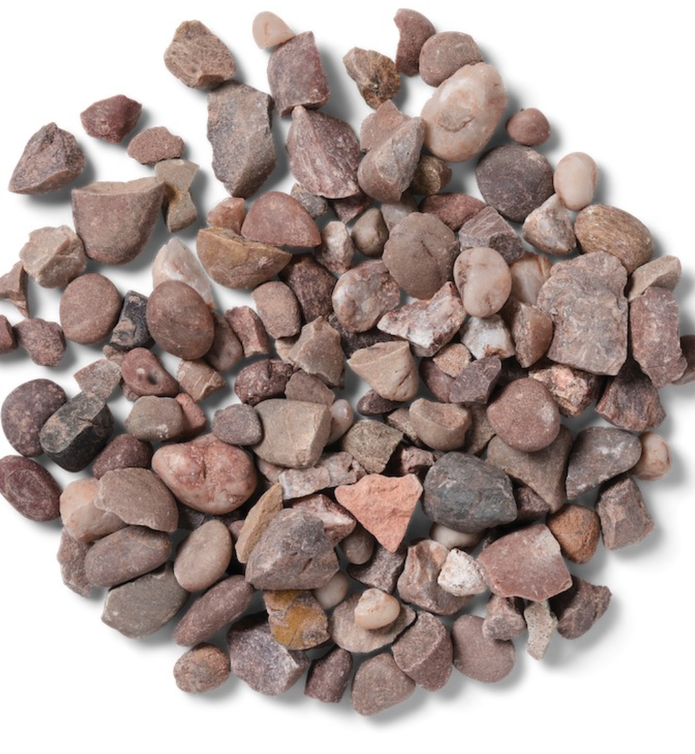 Dusky Pink Natural Stone Chippings (Local Delivery Only)