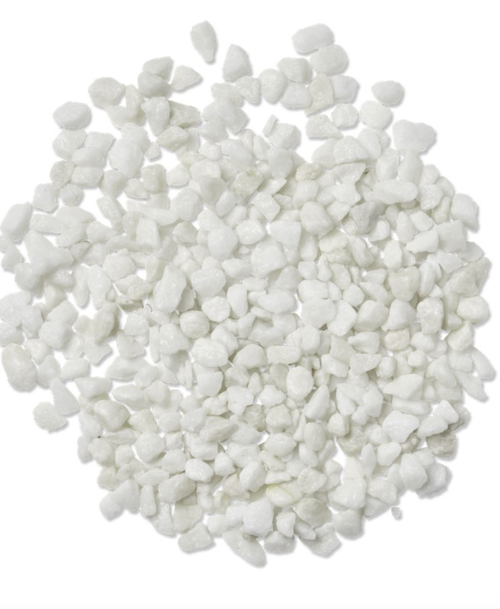 Classic White 10mm 8 - 14mm White Dolomite Spar