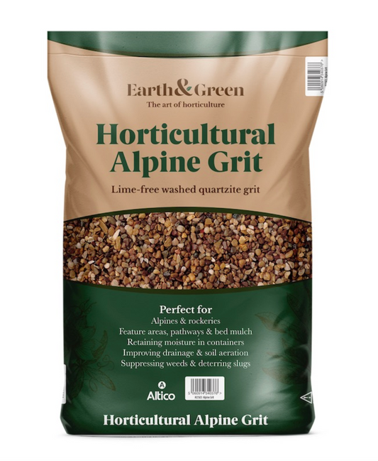 Horticultural Alpine Grit  2 - 6mm Lime Free Washed Quartzite Grit