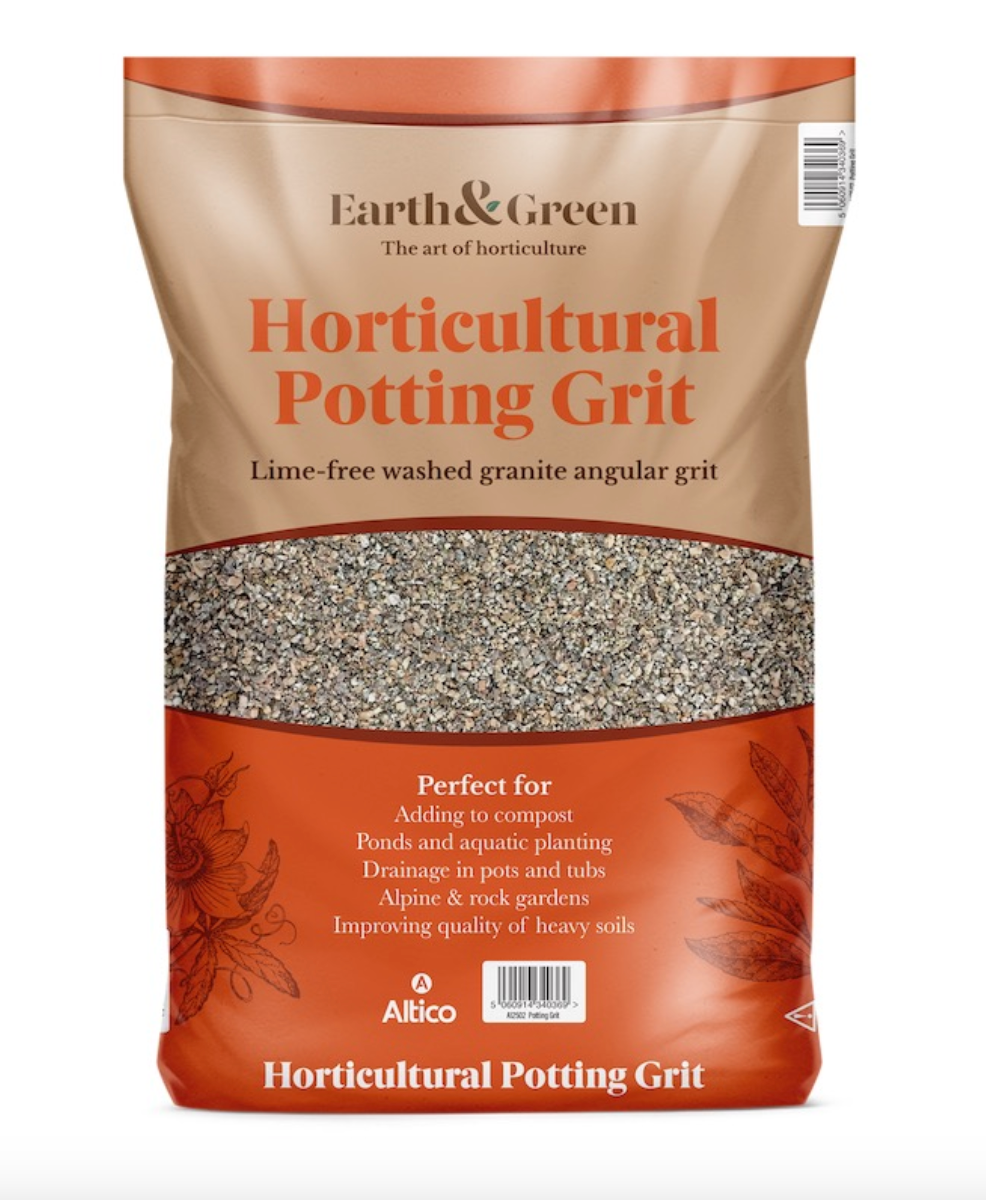 Horticultural Potting Grit Lime Free Washed Granite Angular Grit
