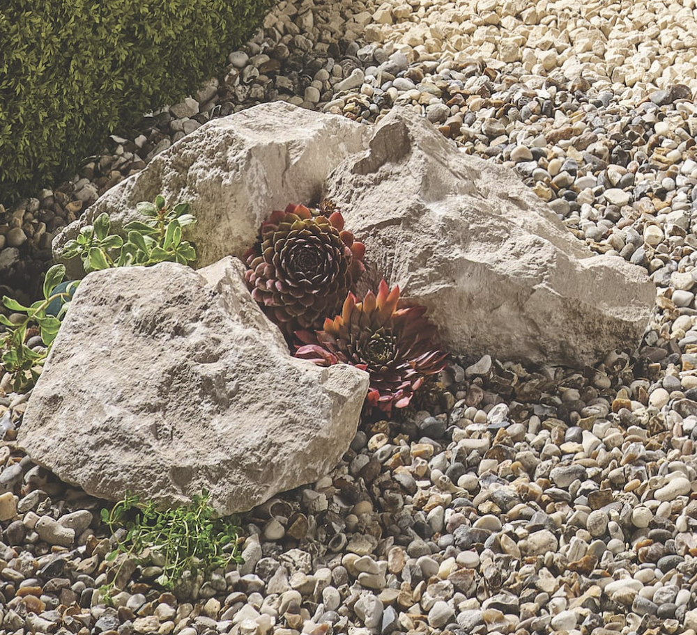 Dove Grey Rockery Grey Coloured Rockery Stone