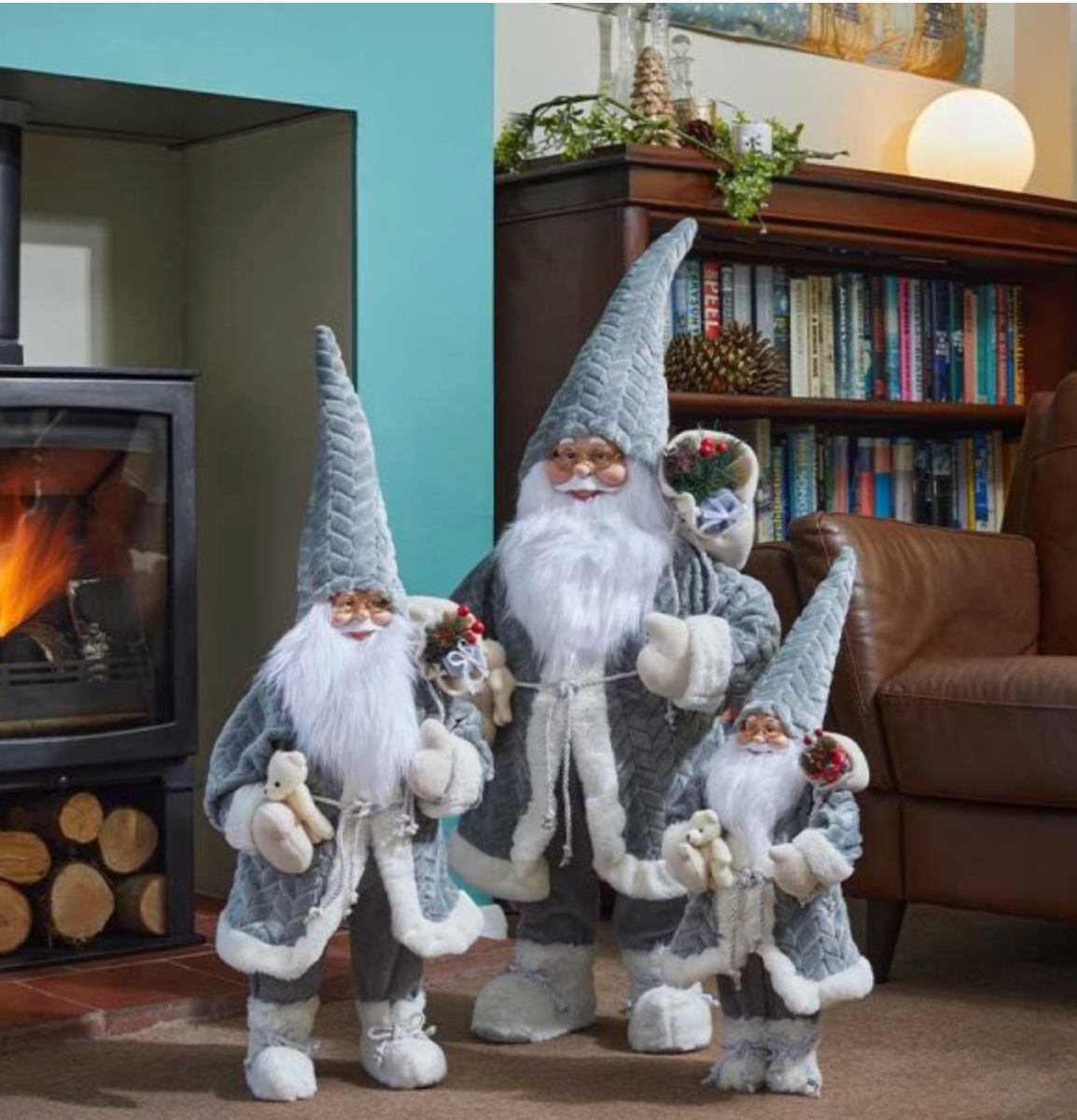 Papa Noel Large - Grey