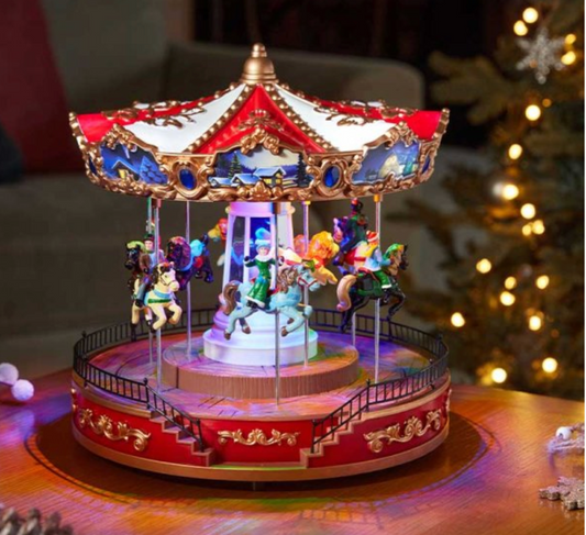 Magic Carousel SnowScene