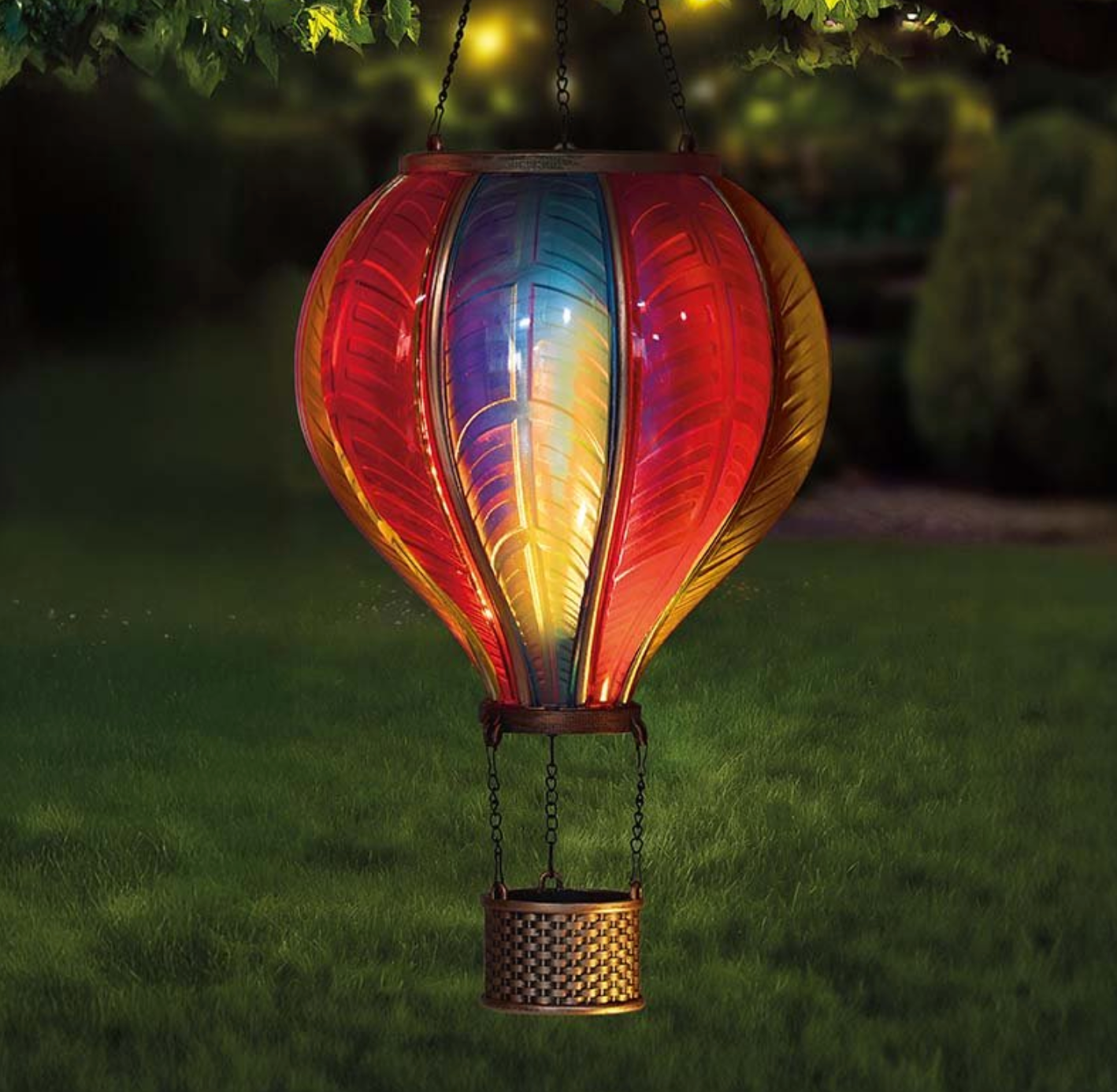 Rainbow Flaming Balloon - XXL