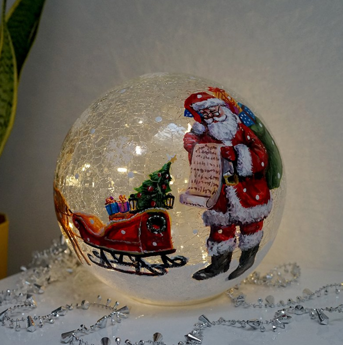 Santa Light Sphere