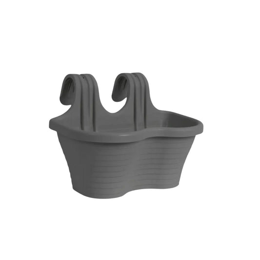 Stewart Urban Double Hanging Pot - Anthracite