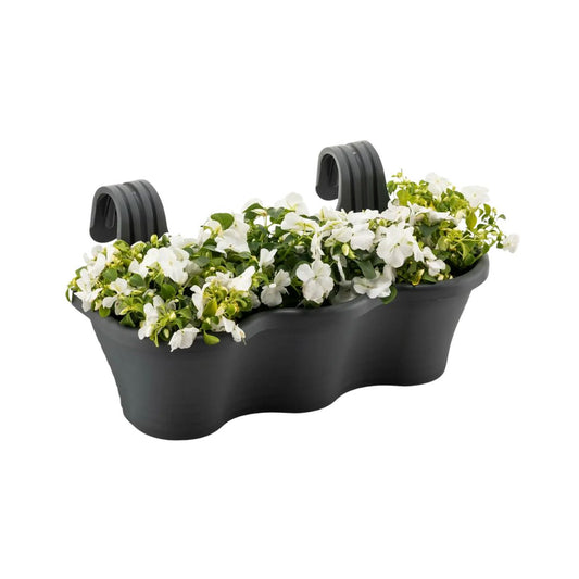 Stewart Urban Triple Hanging Pot - Anthracite