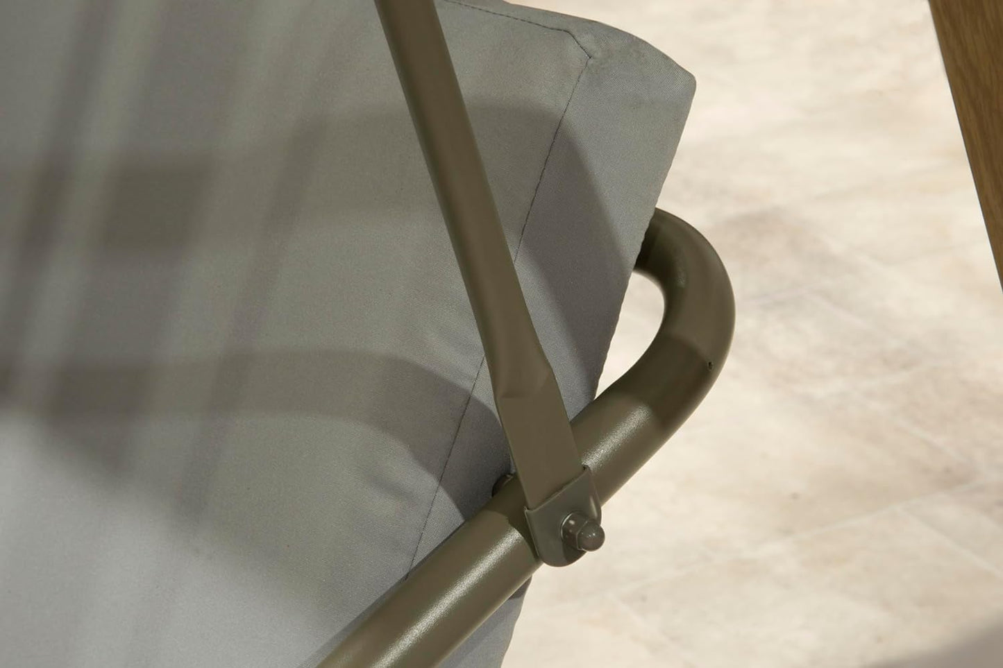Bordeaux 3 Seat Swing Seat – Wood Look Metal