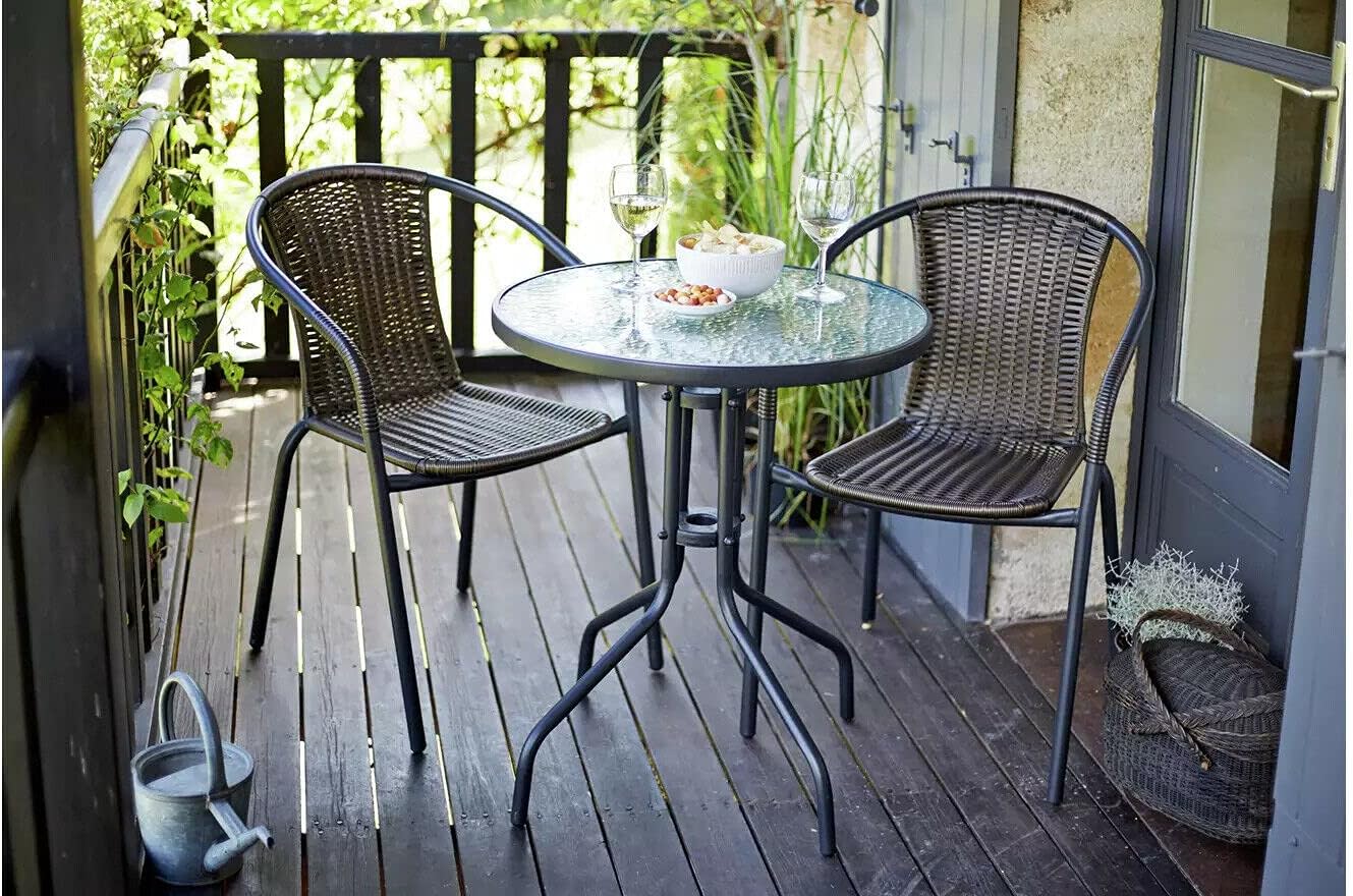Tasmania Stacking Bistro Set (Local Delivery/ Collection Only).