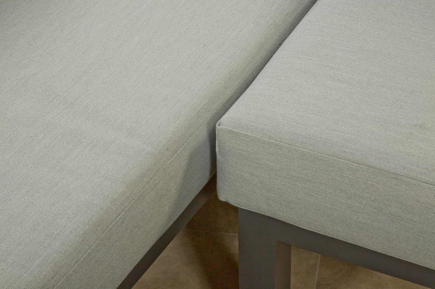 Sandringham Corner Set with height adjustable table.