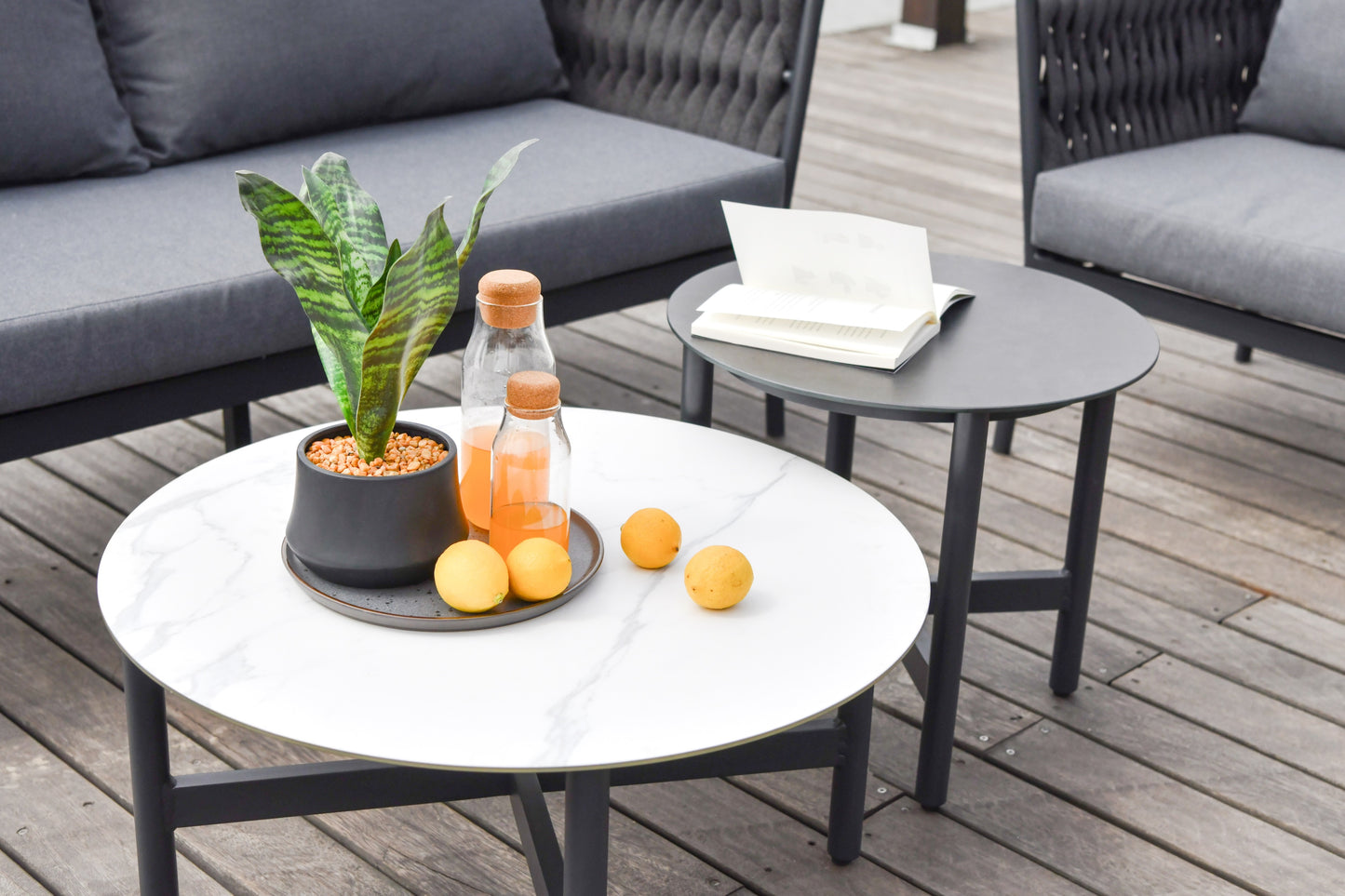 Lyss Lounge Set of 5- Rope. OUT OF STOCK.