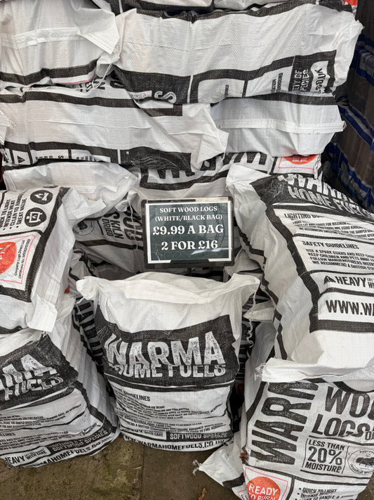 Soft Wood (White/ Black Bag)