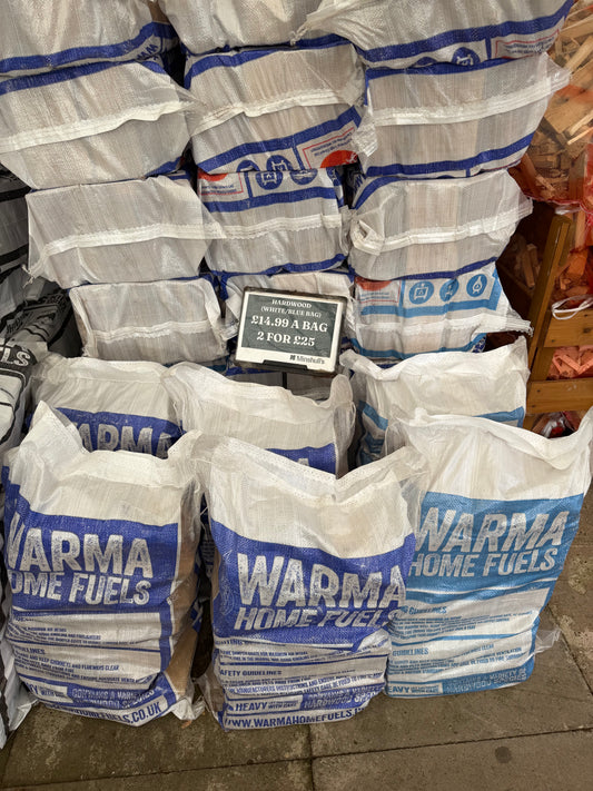 Hard Wood (White/ Blue Bag).