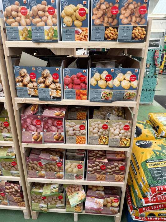 Seed Potatoes (Buy two get one free).