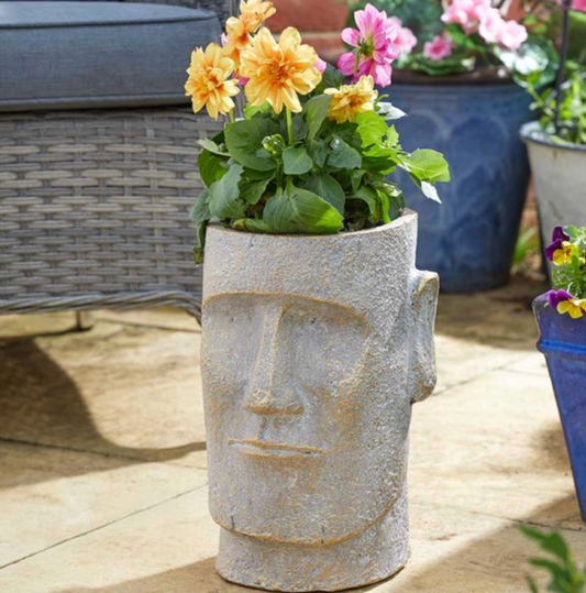 Easter Island Planter