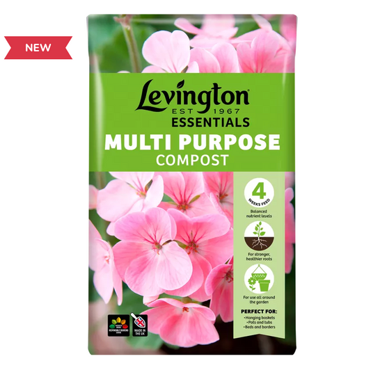 Levington Essentials Peat Free Multi Purpose Compost 40L (Local Delivery Only)