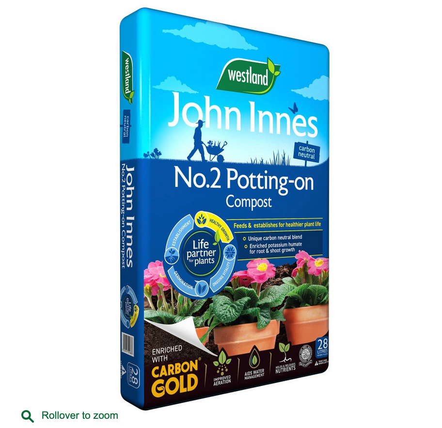 Westland John Innes Peat Free No.2 Potting-on Compost 28L (Local Delivery Only)