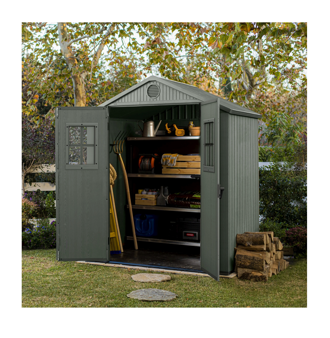 Keter Henley Plastic Shed 6x4ft