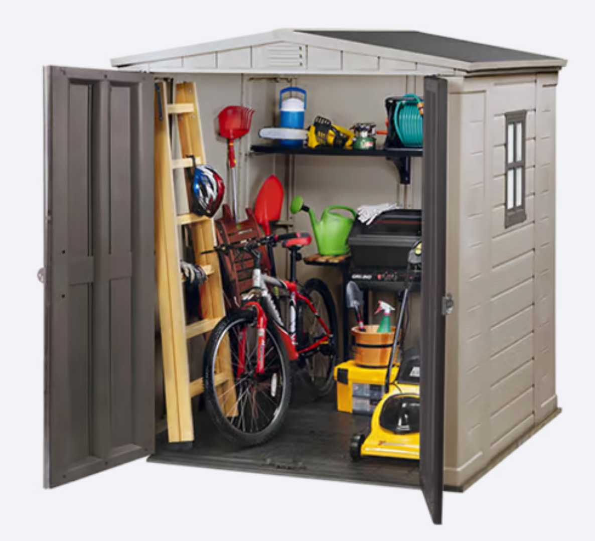 Keter Factor Shed 6x6ft - Brown