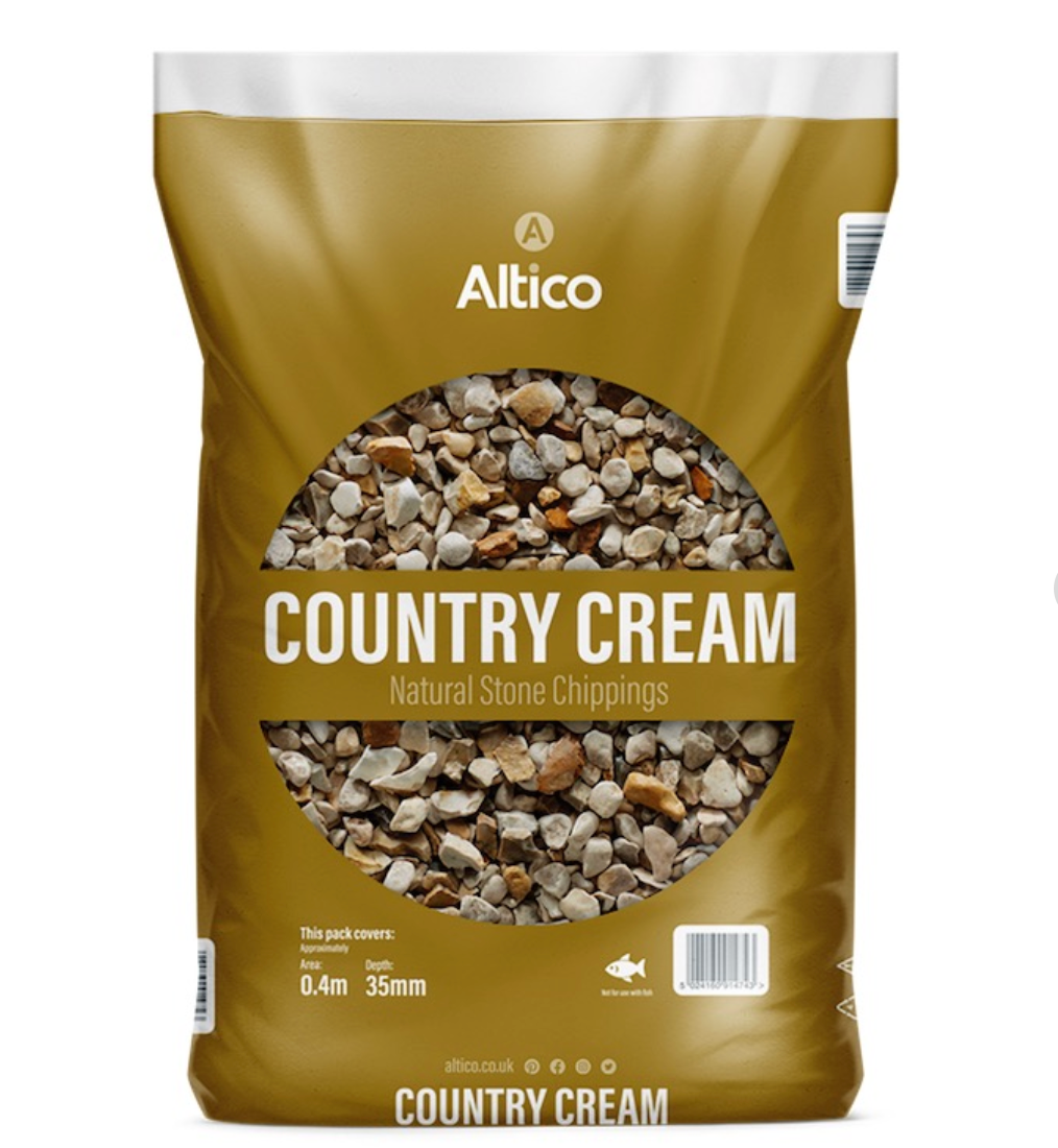 Country Cream Natural Stone Chippings (Local Delivery Only)