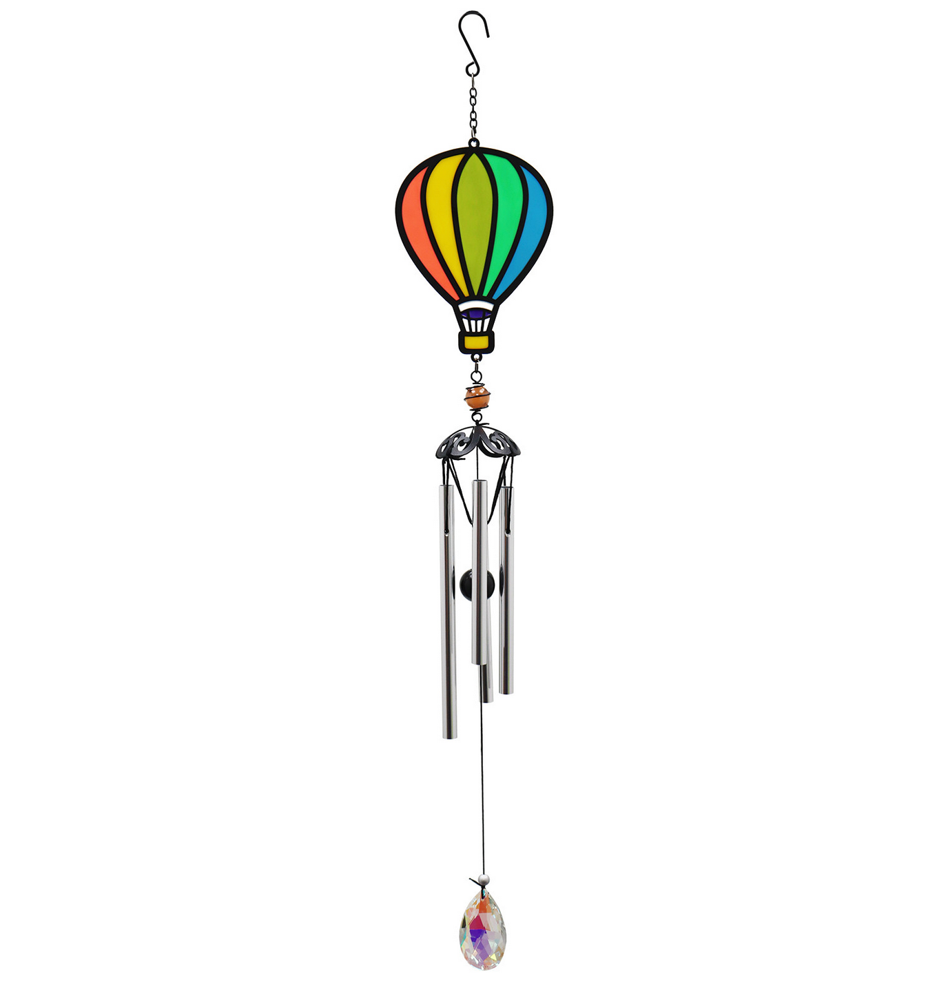 Suncatcher Hot Air Balloon Wind Chime