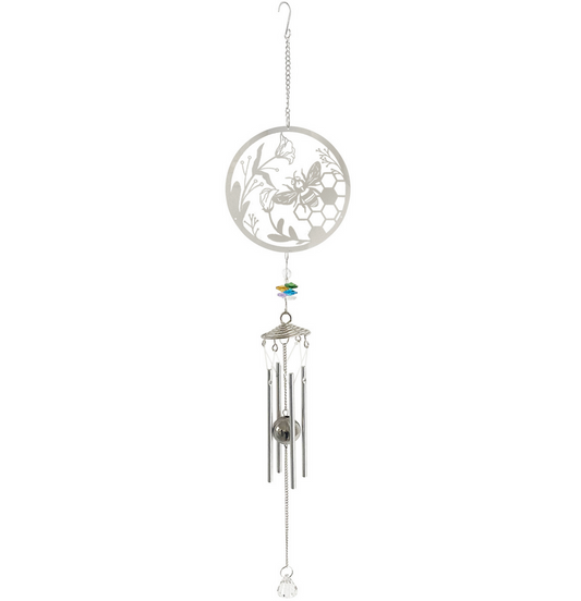 Honey Bee Stainless Steel Hanging Wind Chime
