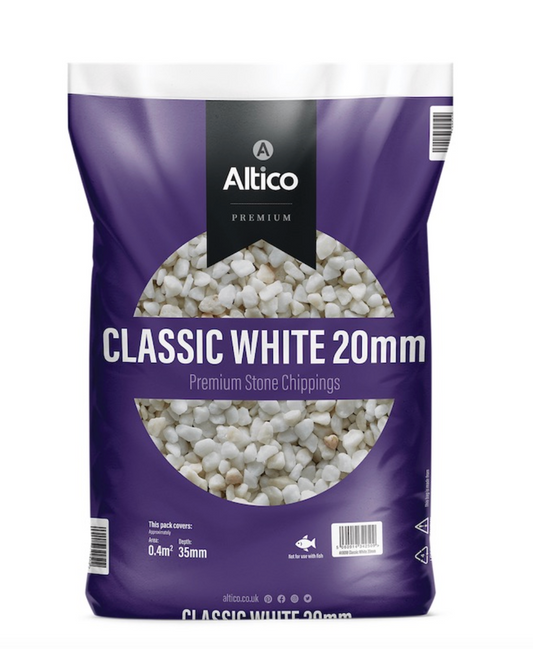 Classic White 20mm

10 - 20mm White Dolomite Spar