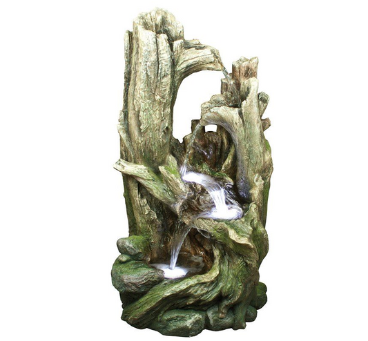 Bermuda Arden Water Feature with LED light pools