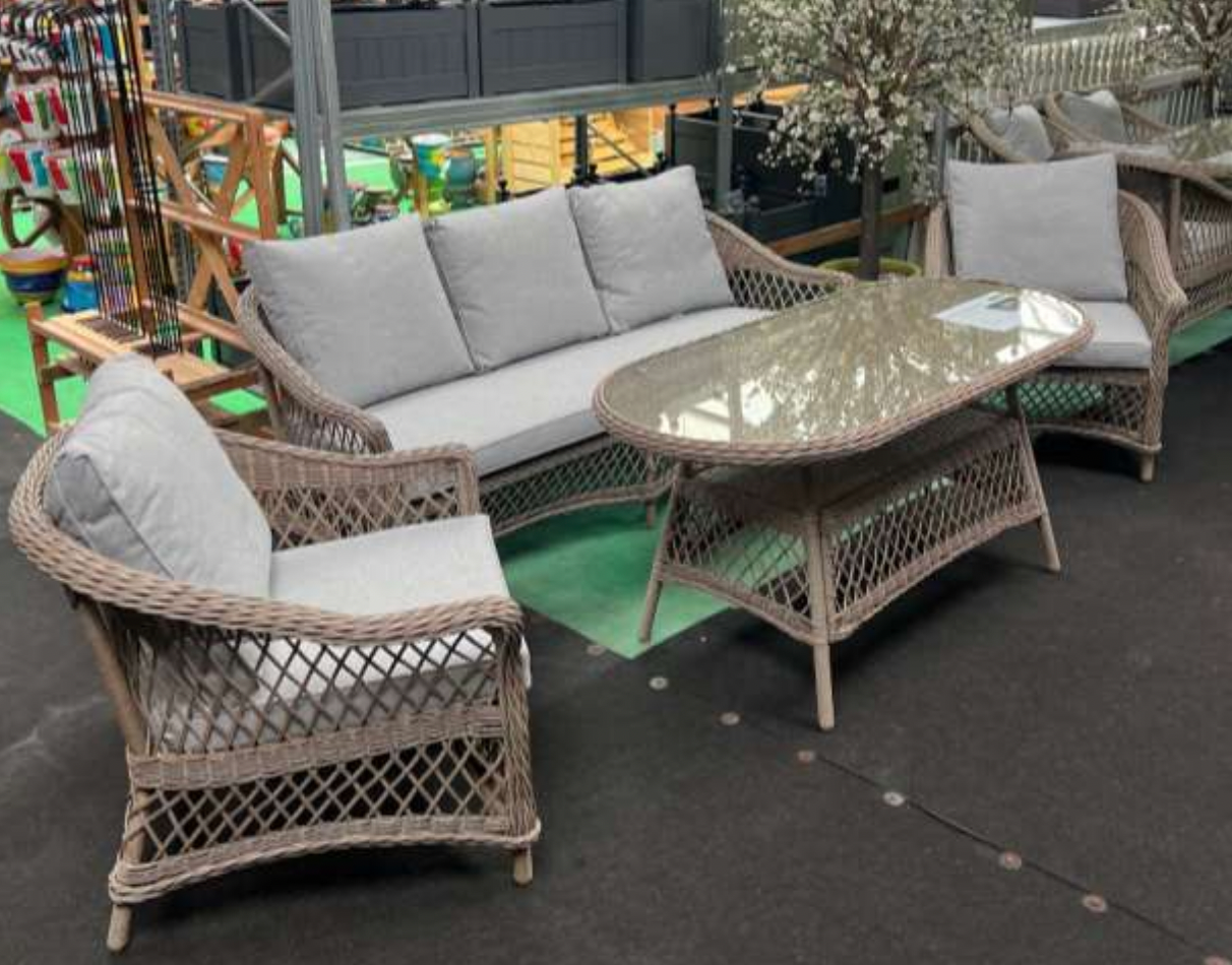 Serena 4pc Sofa Set