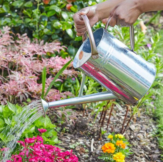 Watering Can 4.5L, Galvanised Steel