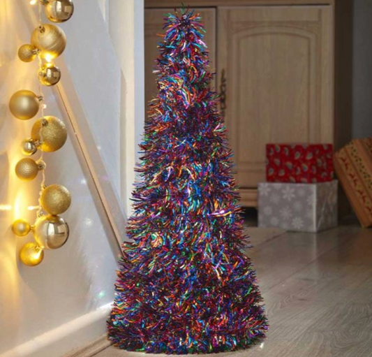 X-Bling! Tinsel Cone - 60cm