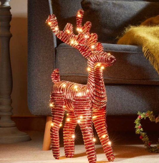 Red Gold Braid WonderDeer - 40cm