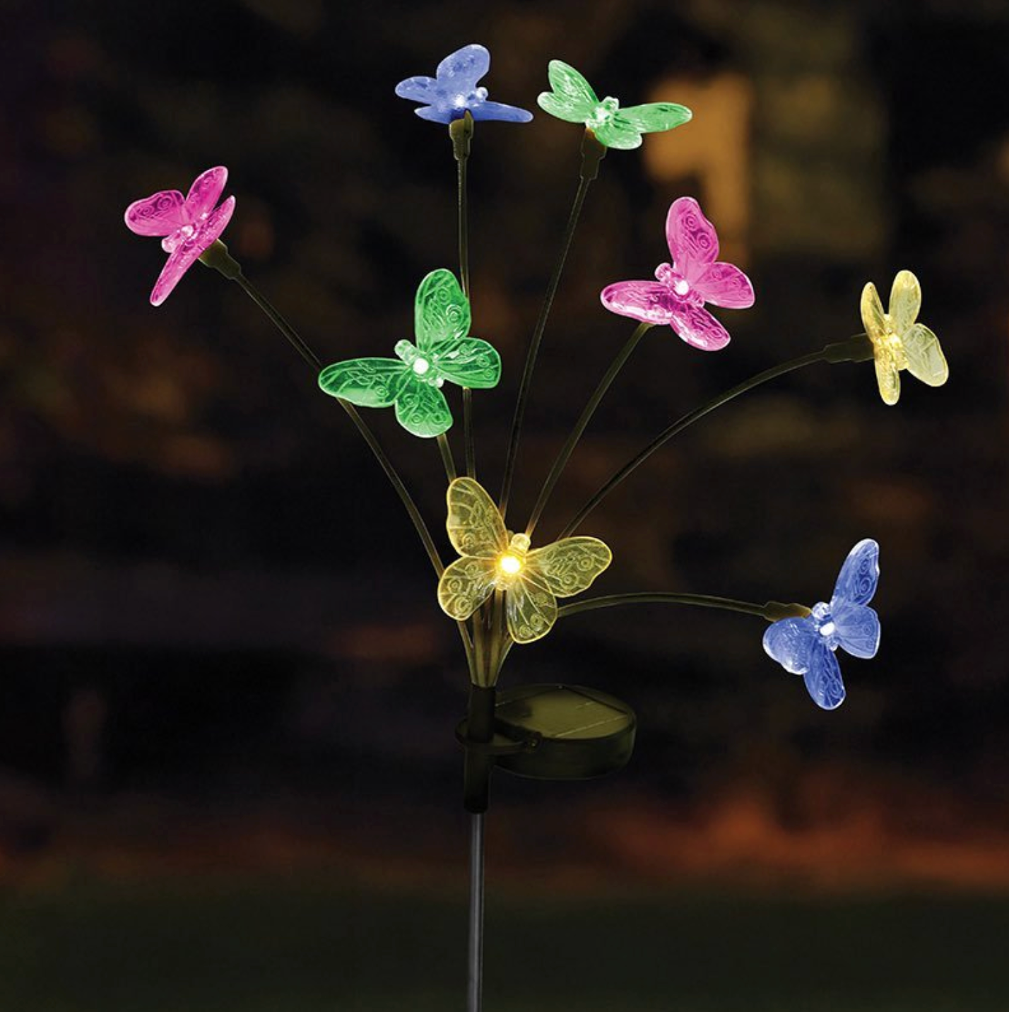 8 stem colourful Flutterlights