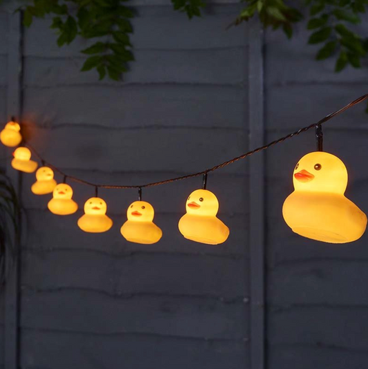 Rubber Duck String Lights - Set of 10