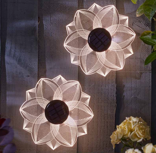BloomLine Fence & Wall Decor 2pk