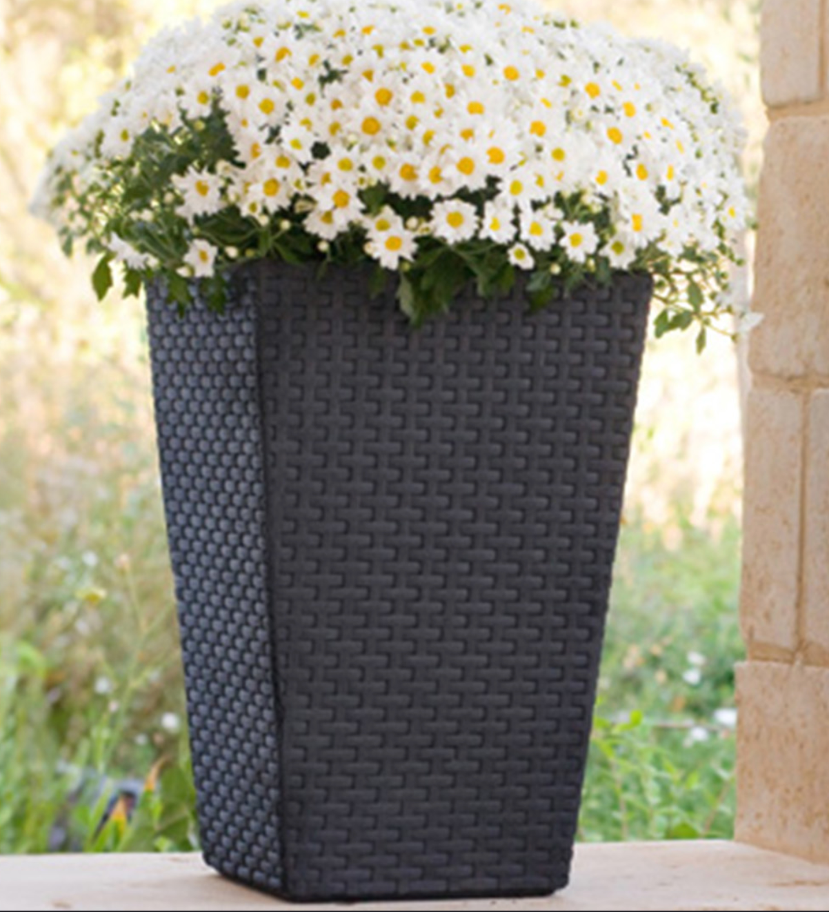 Rattan Style Planter 23.6L