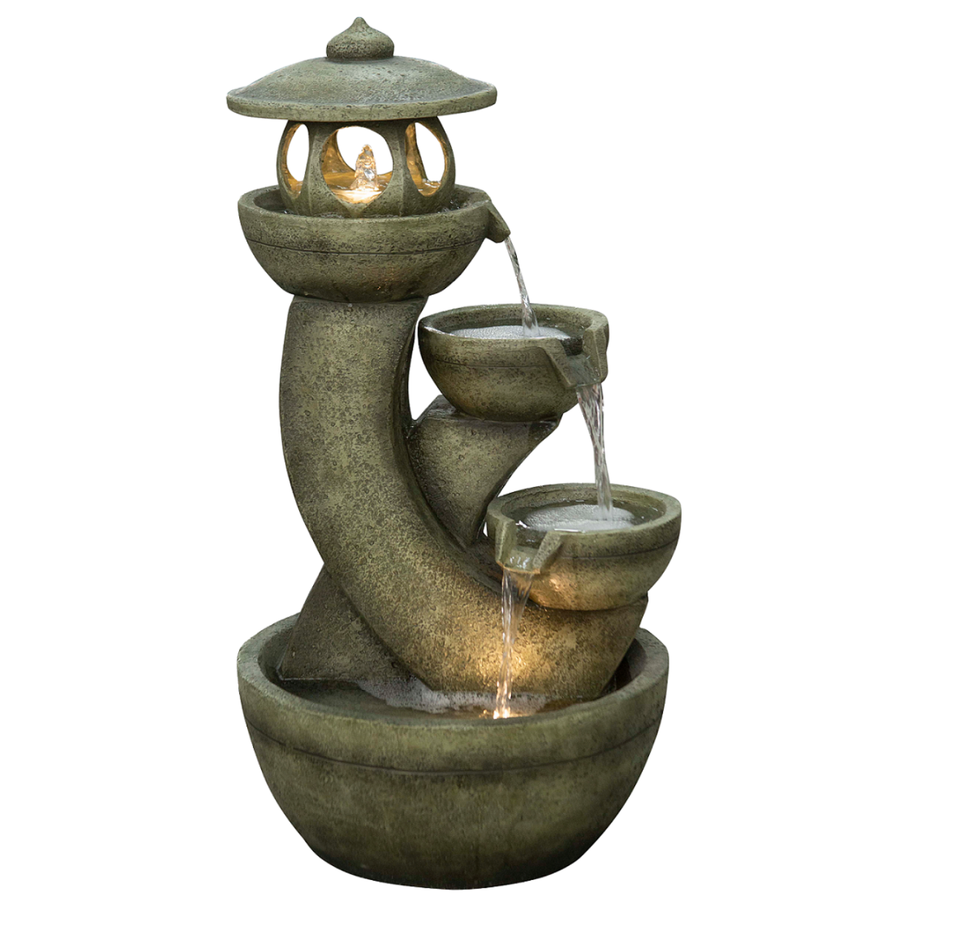 Bermuda Kyoto Mains Powered Self-Contained Water Feature