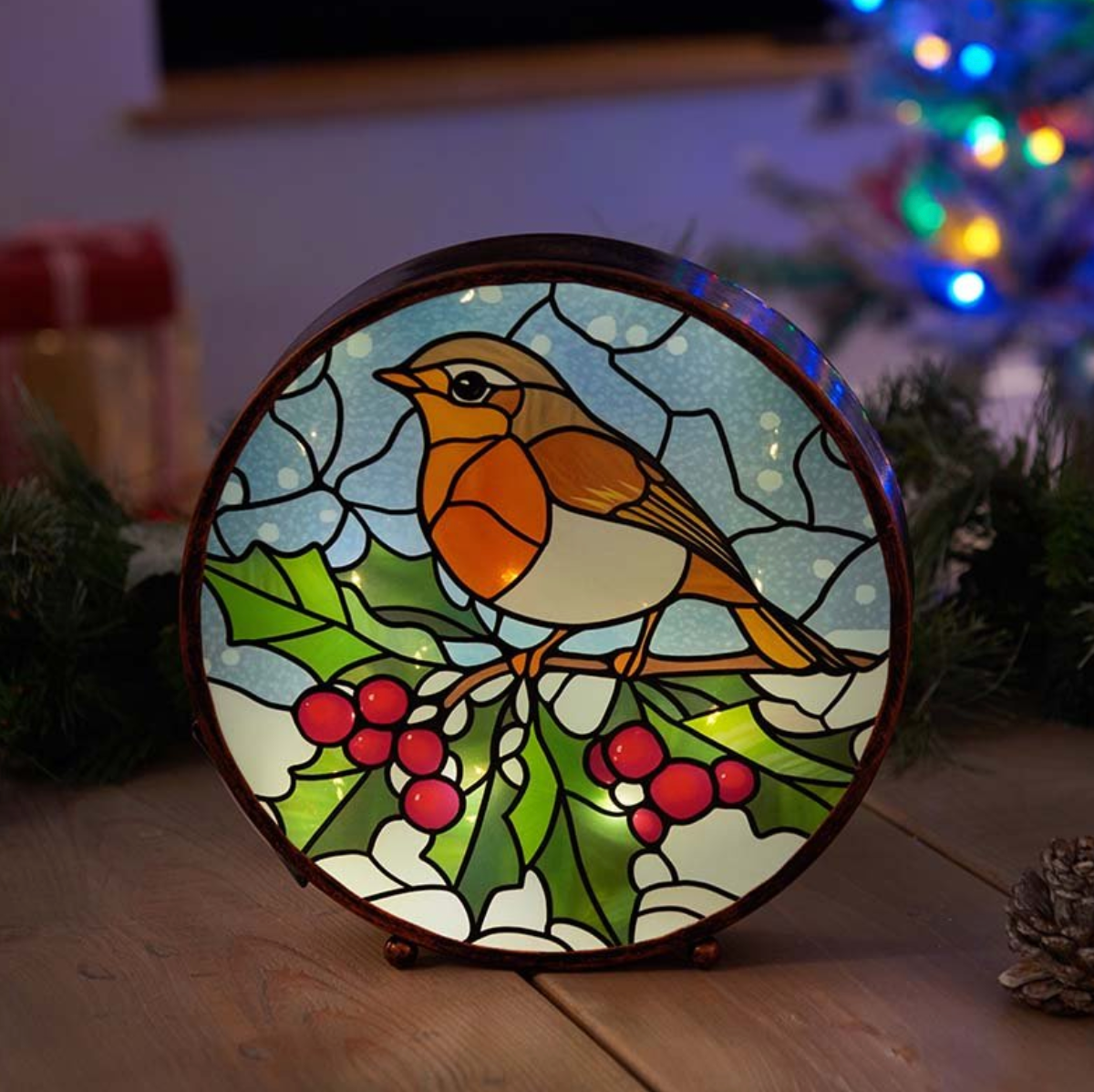 PanelArt - Festive Robin