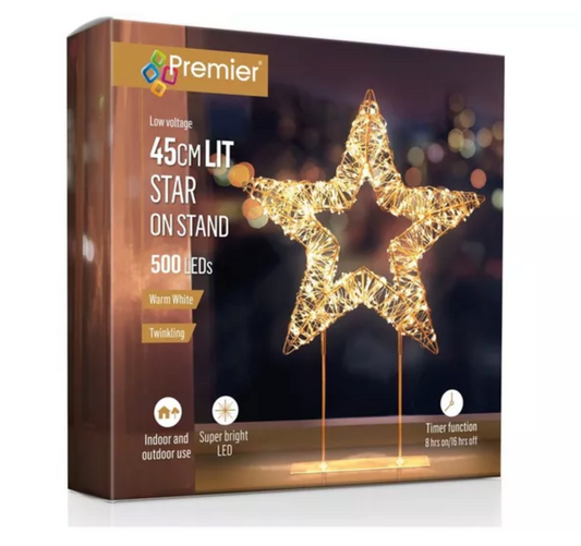 45 cm Star Tabletop Light Decoration