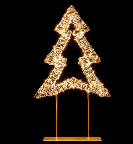Premier Rose Gold Christmas Tree 45cm 500 LED's